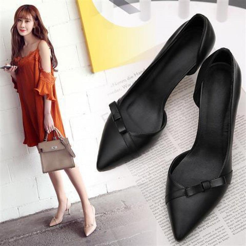 Women's Stiletto Medium Heel Pointed Toe Shoes - globaltradeleader