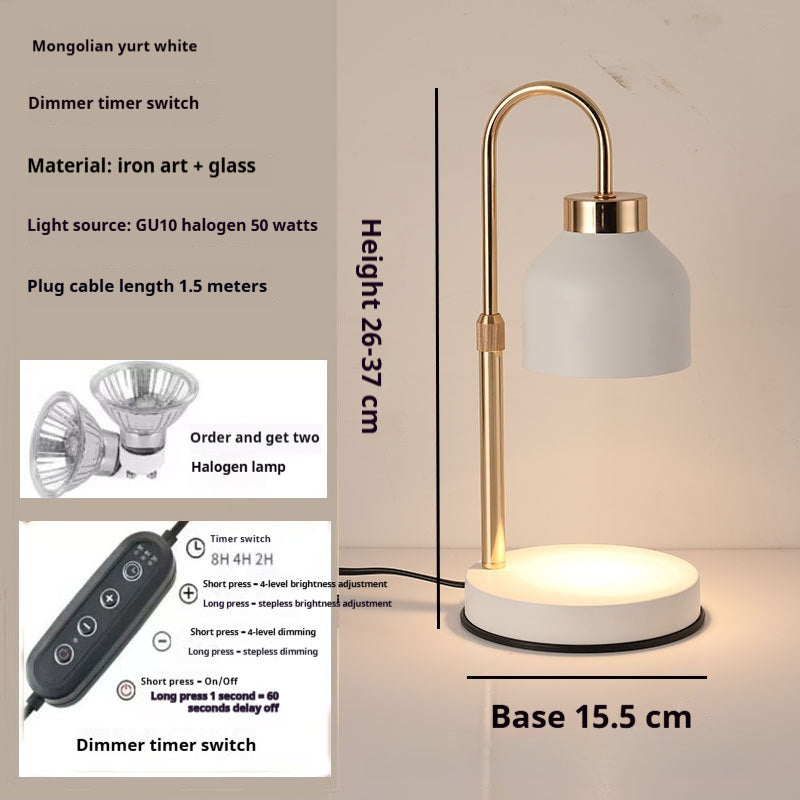 Indoor Multi-functional Home Plug-in Creative Retro Candle Fragrance Lamp - globaltradeleader