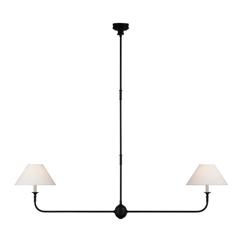 All Copper Living Room Chandelier American Simple Design - globaltradeleader