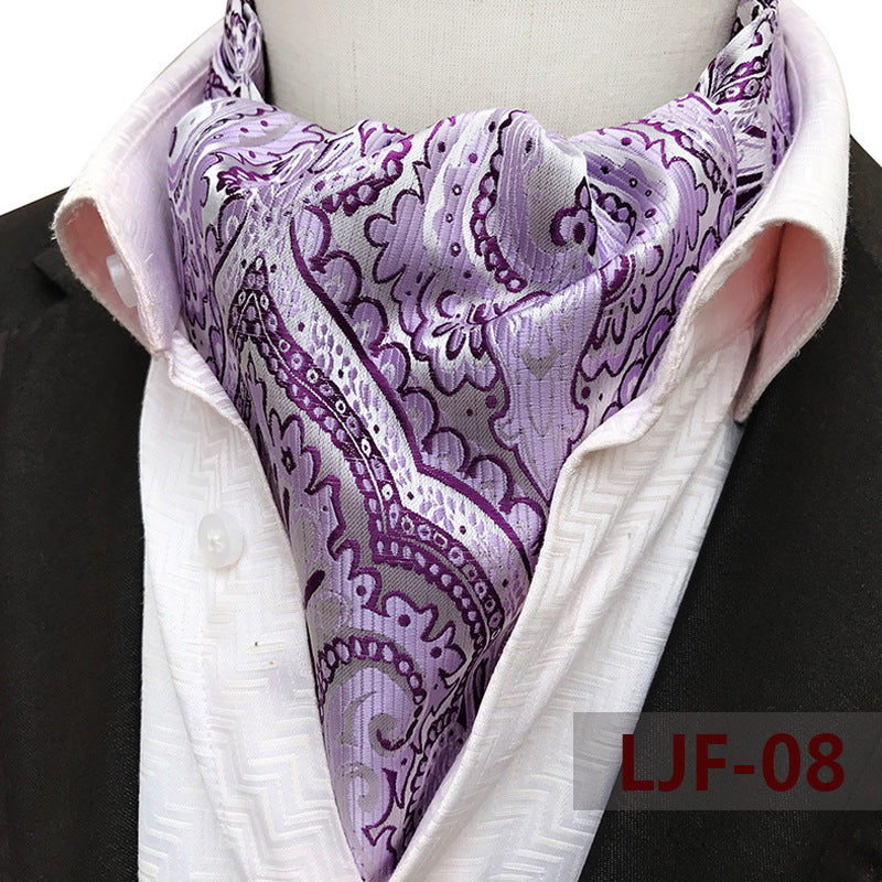 Men's Scarf Jacquard Polyester British - globaltradeleader