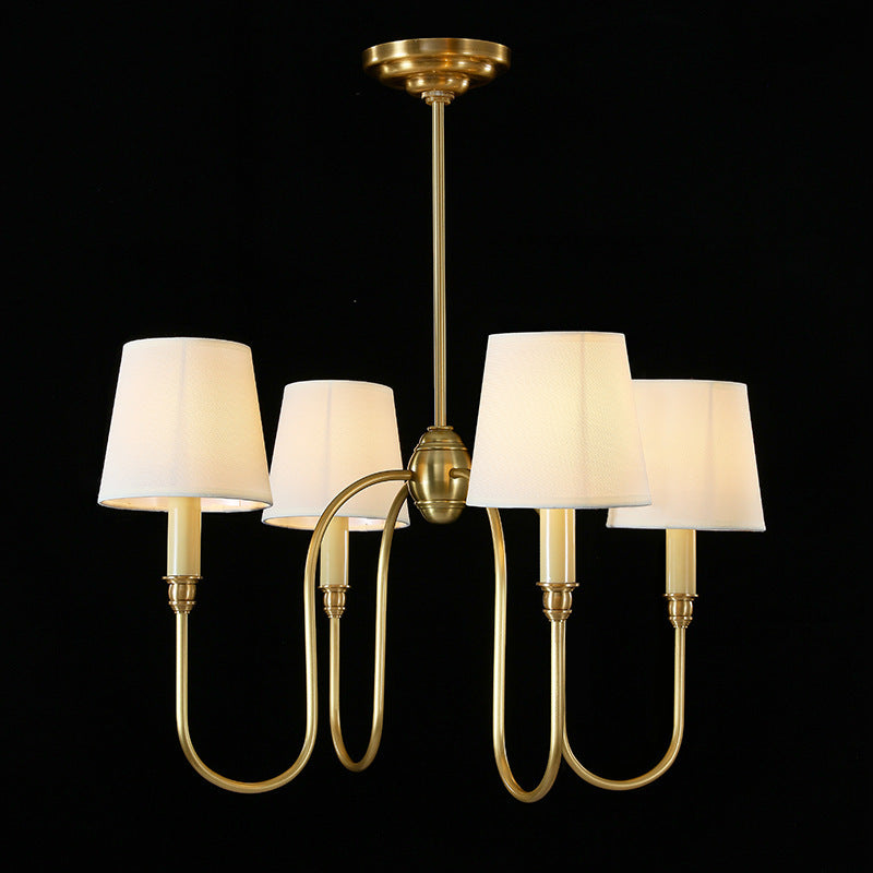 Copper Bedroom Chandelier Simple Living Room Dining Room Chandelier - globaltradeleader