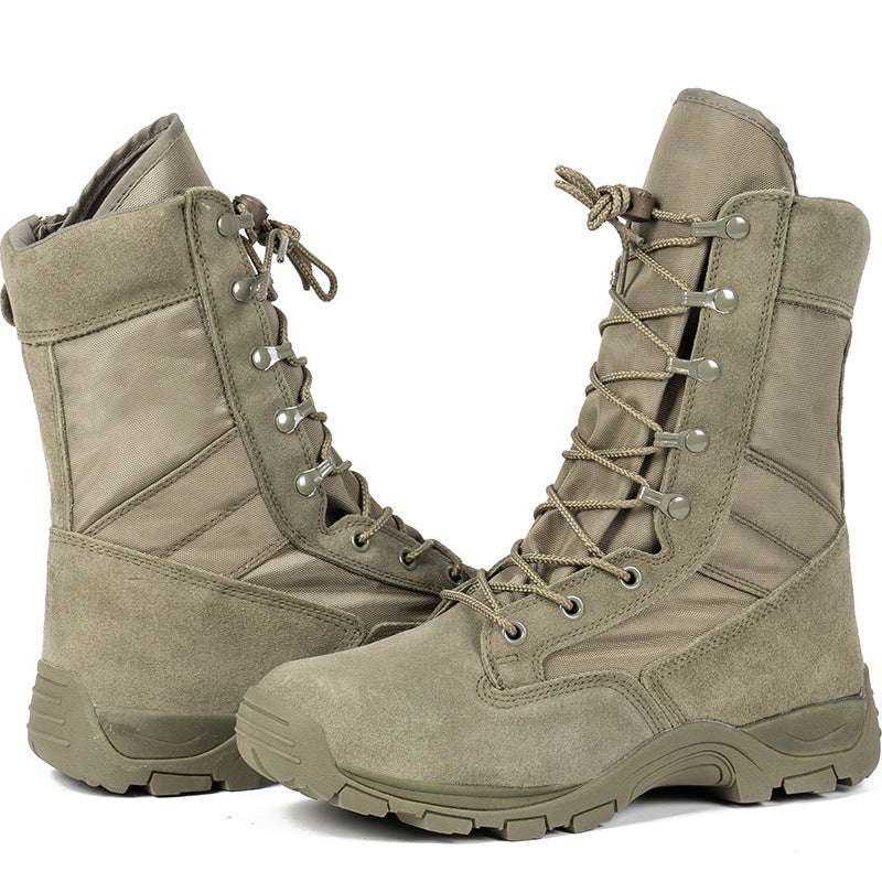 High-top Combat Boots Green Desert Boots Light Combat - globaltradeleader