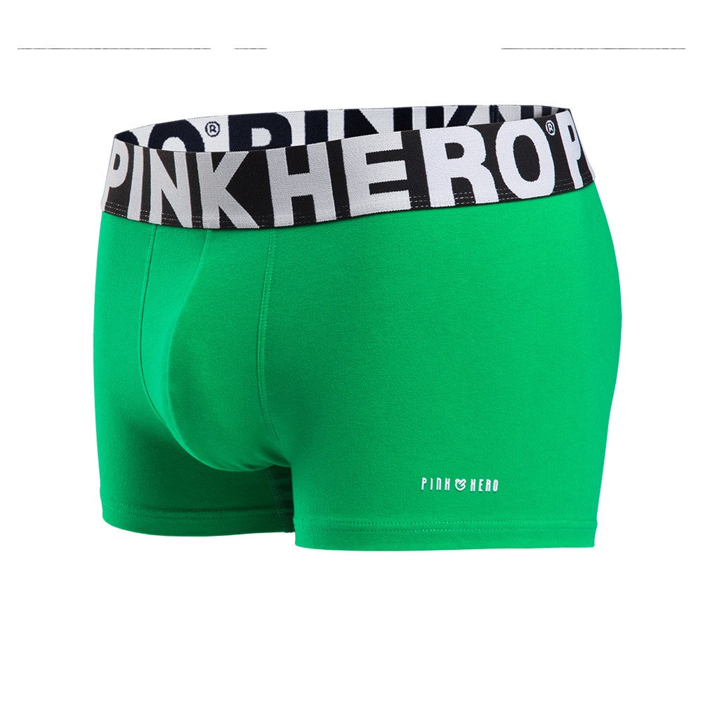 Trendy And Fashionable Multi-color Optional Cotton Men's Boxer Briefs