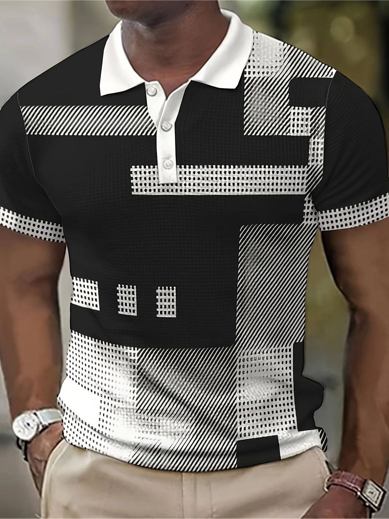3d Fafger Digital Printing Sports Men's Short Sleeve - globaltradeleader