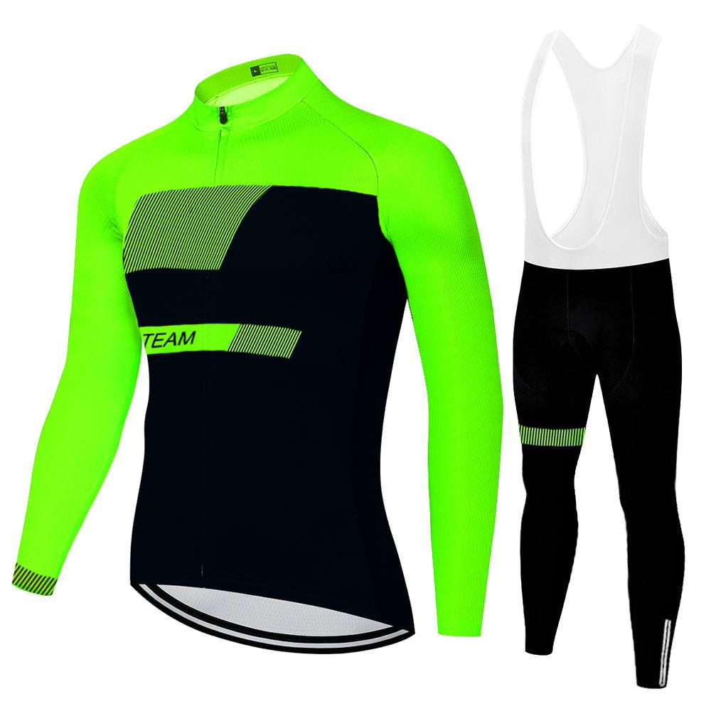 New Summer Breathable Cycling Jersey Long Sleeve Suit