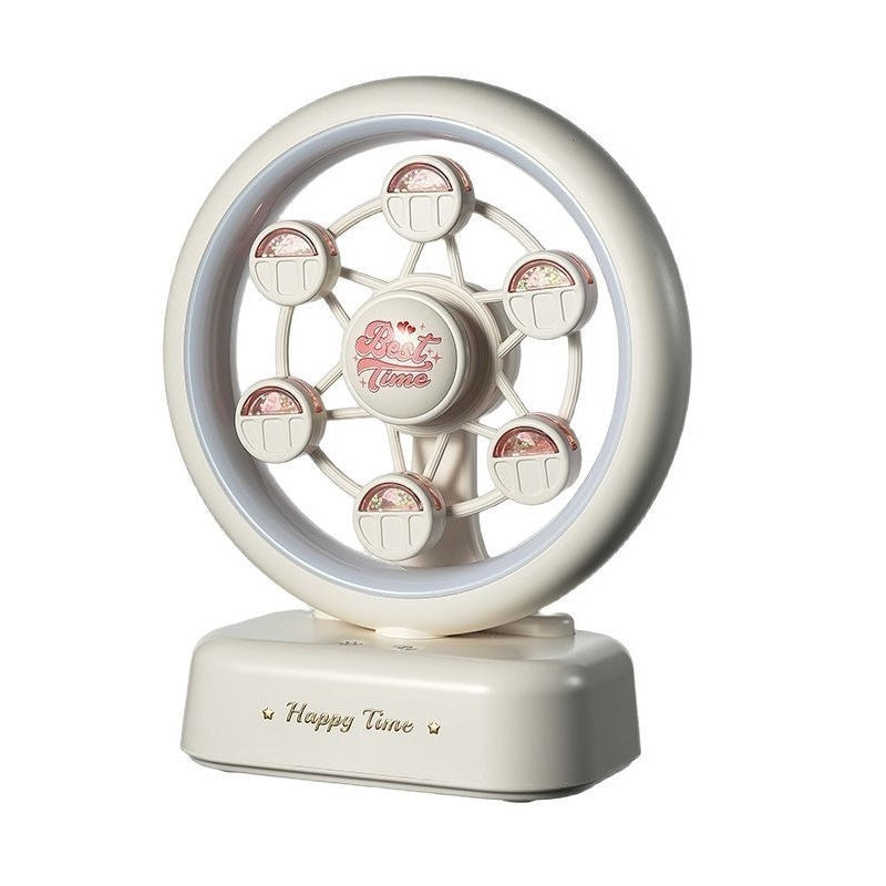 Ferris Wheel Bluetooth Speaker Rechargeable Music Box Atmosphere Table Lamp - globaltradeleader