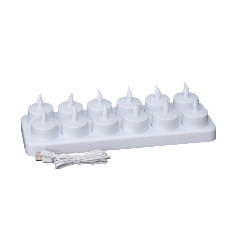 Confession Atmosphere Long Endurance Led Rechargeable Candle Light - globaltradeleader