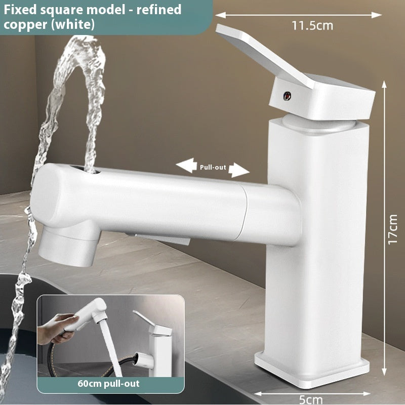 Pull-out Faucet Bathroom Wash Face Hand - globaltradeleader