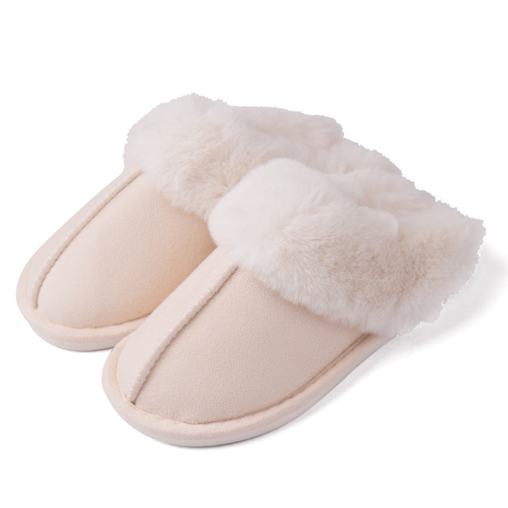 Fur Furry Slippers Women Winter Warm Plush House Shoes - globaltradeleader