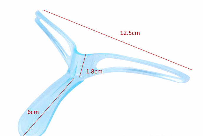 1pc Eyeliner Special Stencil Makeup Camb For Eyebrow Card