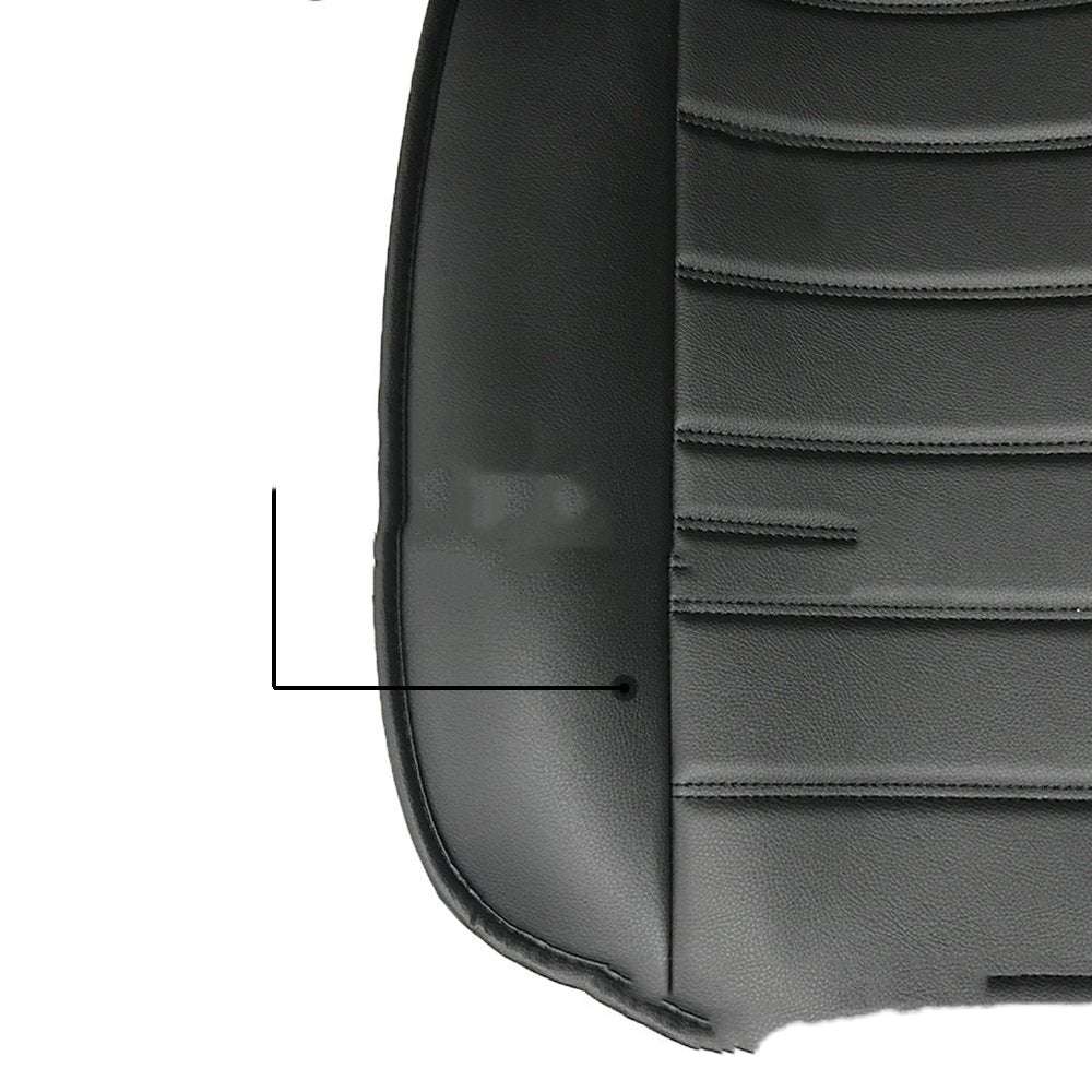 Four seasons universal breathable and cotton seat cover without backrest