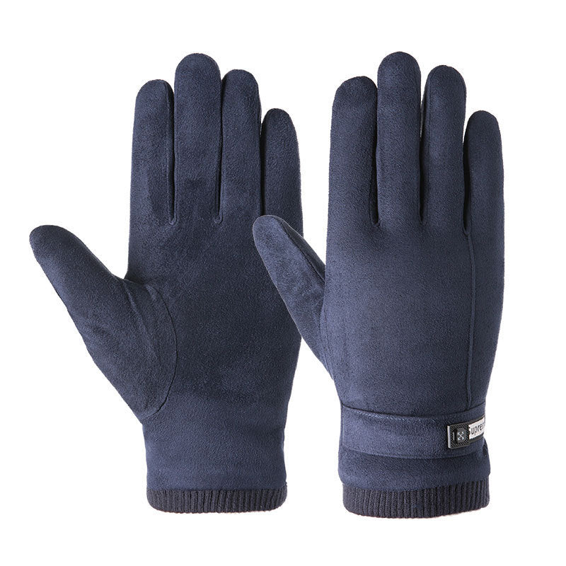 Autumn And Winter Padded And Thickened Warm Gloves - globaltradeleader