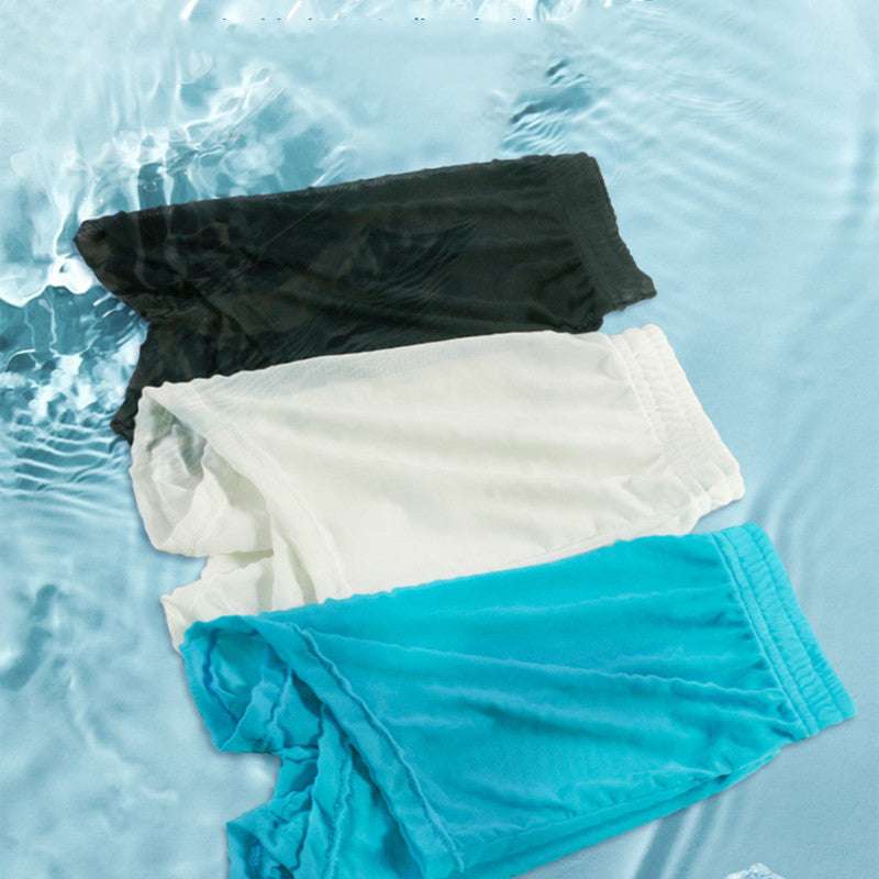 Men's Underwear Loose Breathable Boxer Mesh Transparent