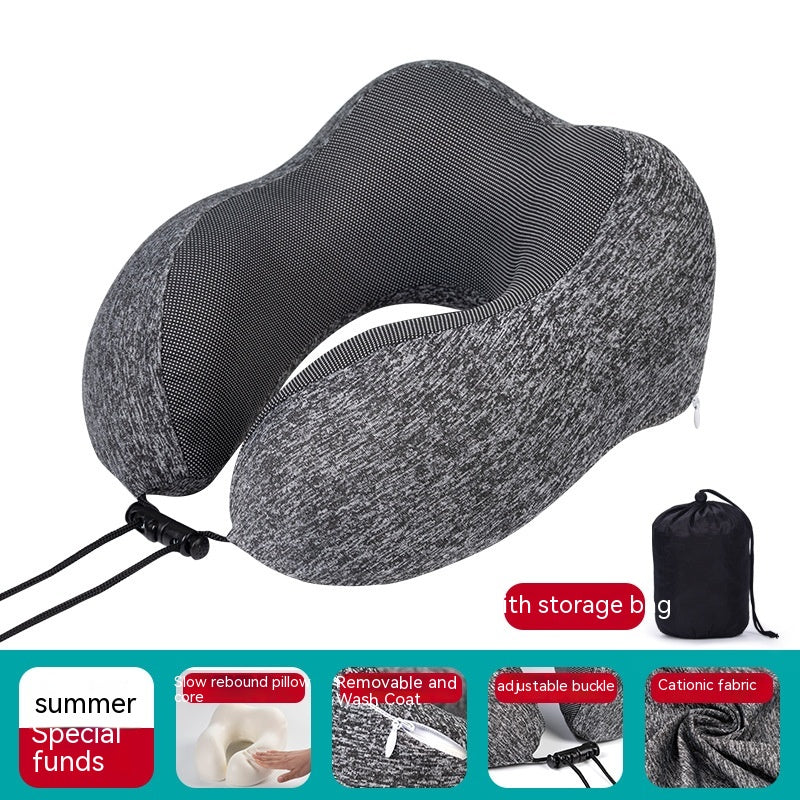 U-shaped Travel Neck Pillow Memory Foam