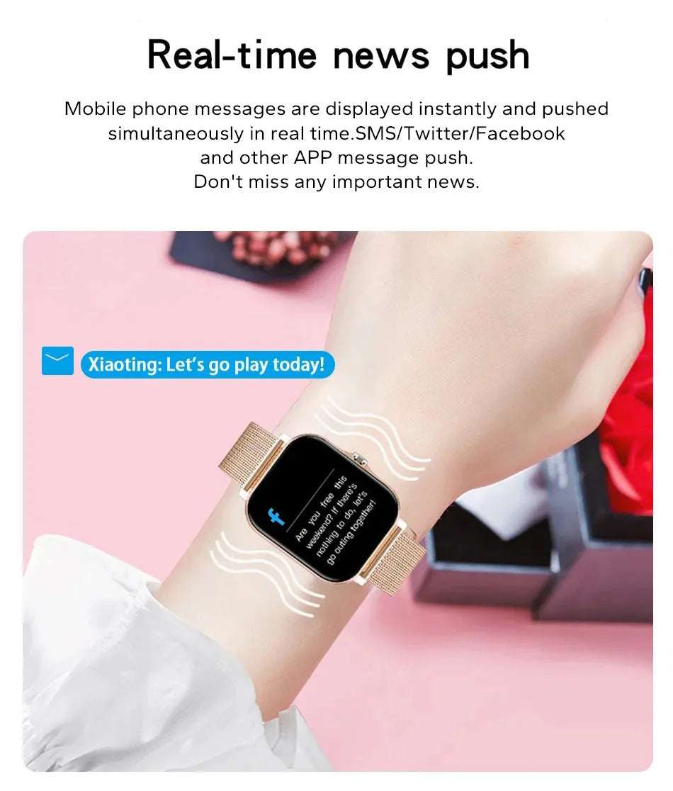 Smart Watch 144-inch Screen Full Touch Men And Women Bluetooth Calling - globaltradeleader