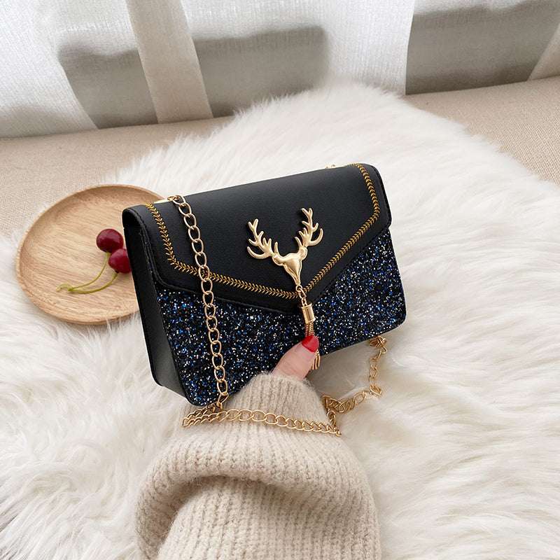 Small Square Bag 2021 Fashion Shoulder Bags For Women Crossbody Daily Wild Chain Simple Leather Female Messenger Phone Wallet