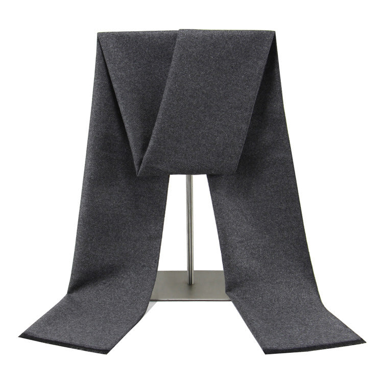 Winter Warm Imitation Cashmere Solid Color Scarf