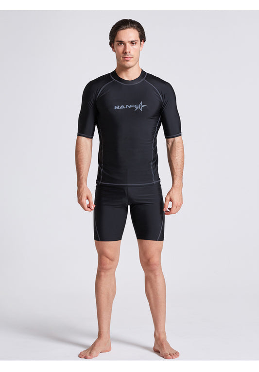 Quick-drying Half Sleeve Suit Swimsuit Snorkeling Surfing Wetsuit Suit - globaltradeleader