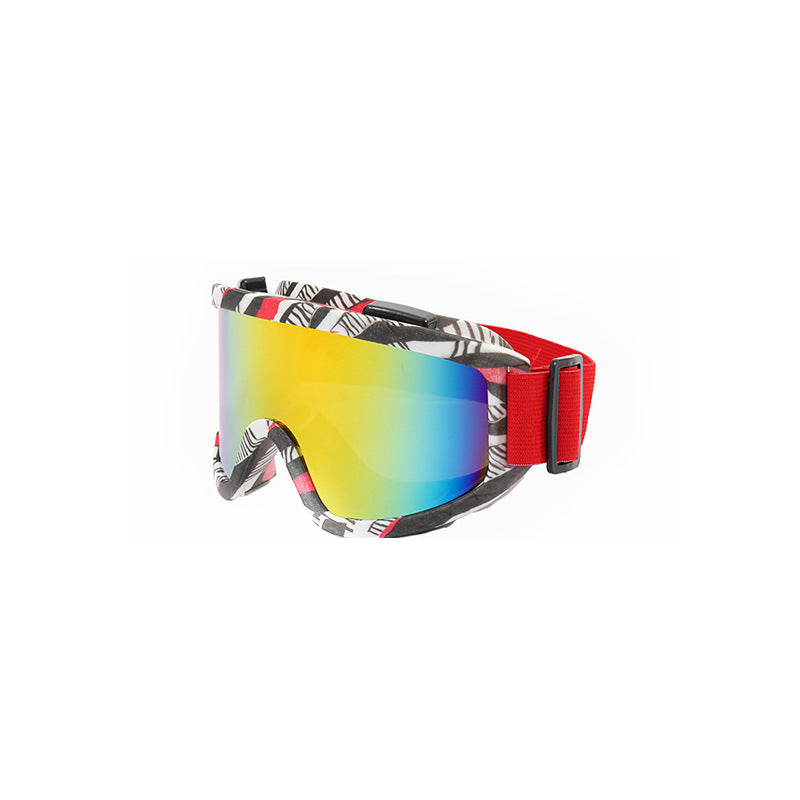 Large-frame Sand-proof Colorful Polarized Sports Glasses