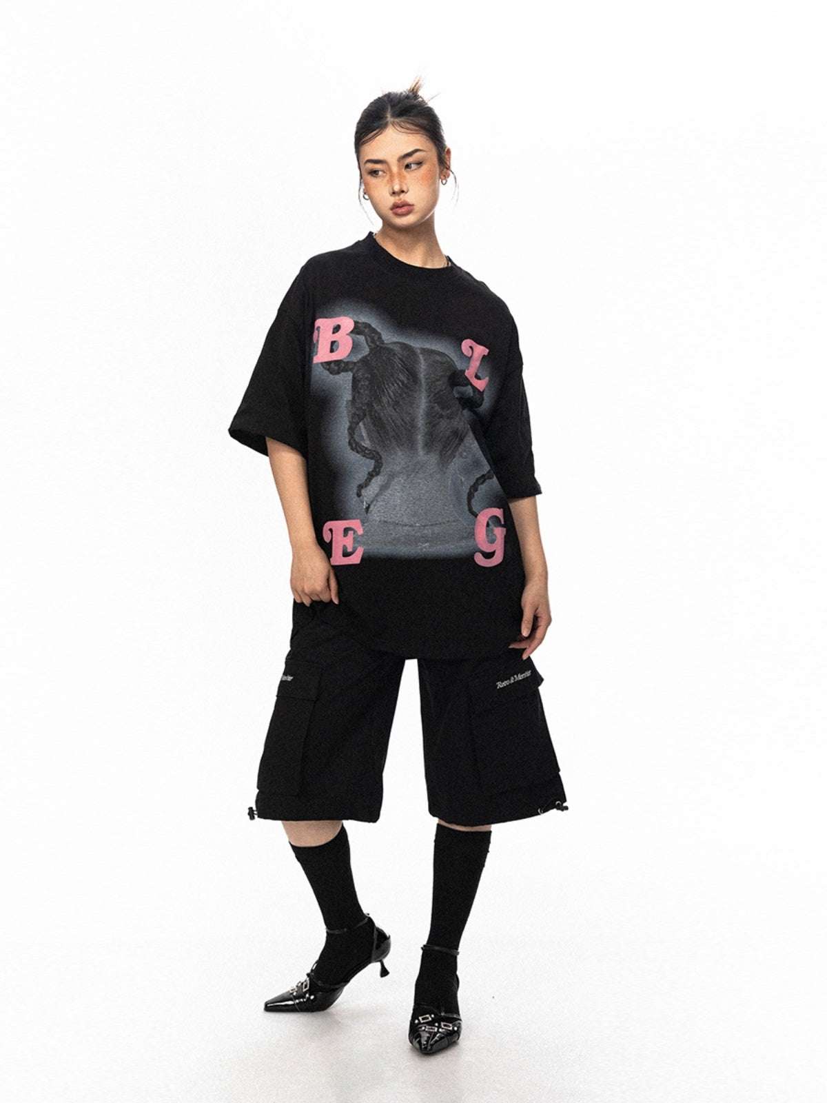 High Street Embroidered Large Workwear With Pocket Shorts - globaltradeleader