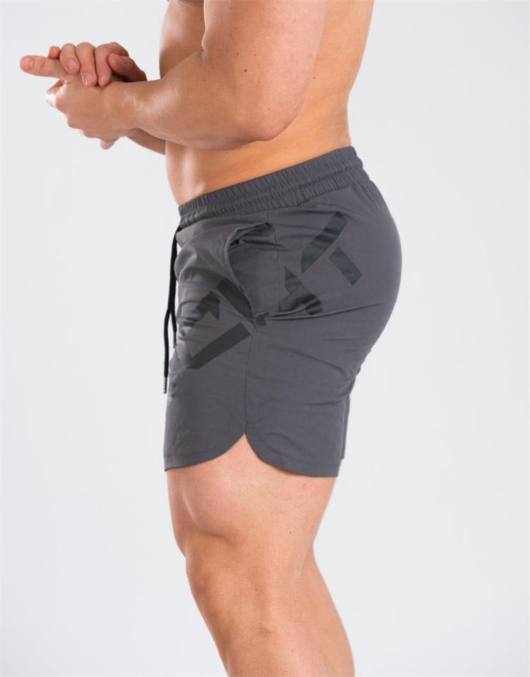 Elastic Thin Training Running  Men's Casual Quick-drying Knee Length Summer Sports Shorts - globaltradeleader