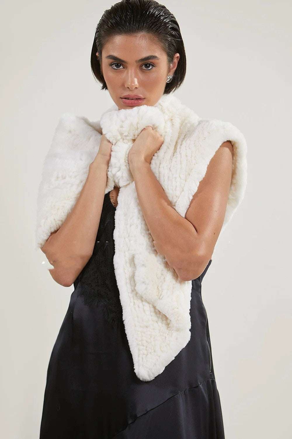 Women's Wool Shawl Knitted Outerwear