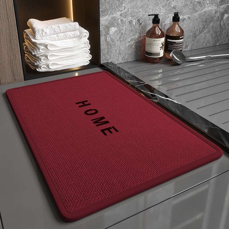 Home Fashion Linen Bathroom Mats Non-slip - globaltradeleader