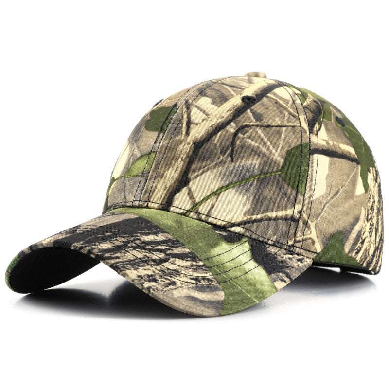 Baseball Cap Leaf Bionic Camouflage Cap Outdoor Field Training - globaltradeleader