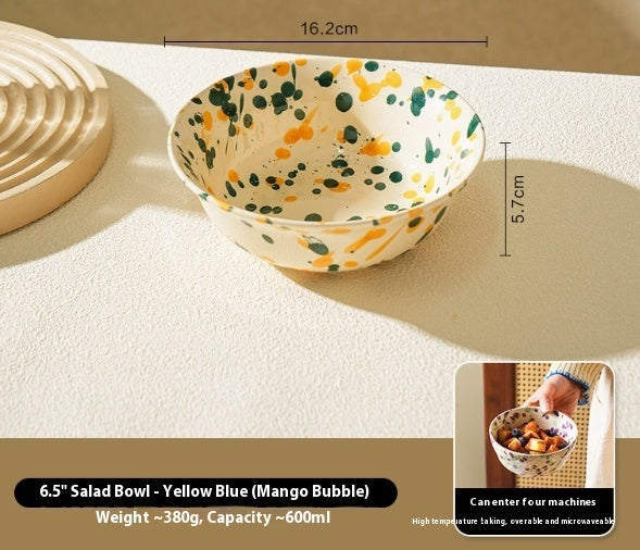 Ceramic Good-looking Dessert Bowl Breakfast Brunch Bowl - globaltradeleader