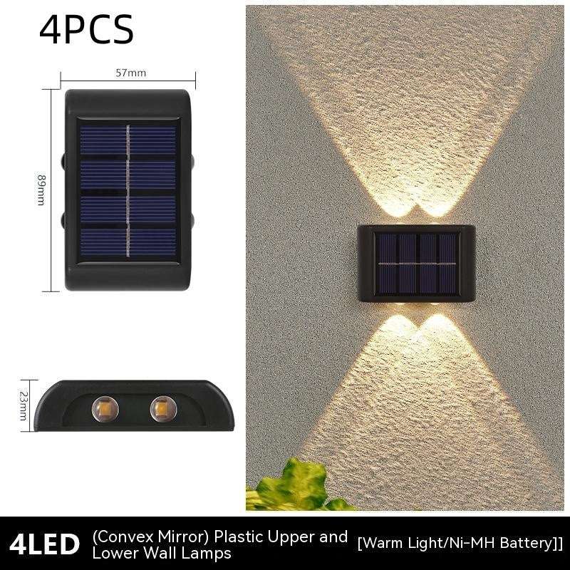 Solar Outdoor Yard Lamp Household Wall Lamp - globaltradeleader