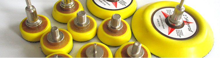 6inch 6hole Pneumatic Hook And Loop Polishing Disk Self Adhesive Sponge Tray