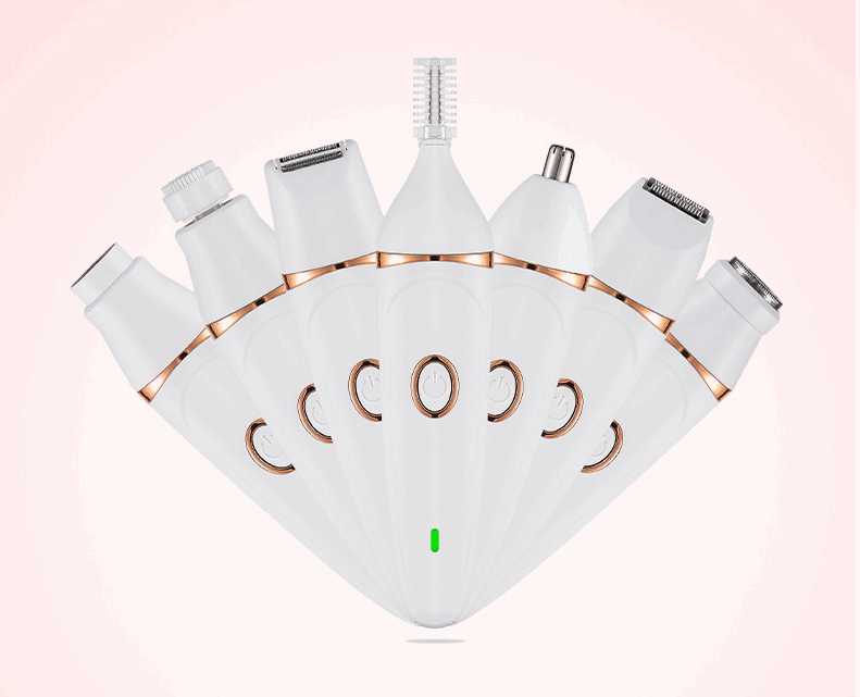 7 In 1 Electric Eyebrow Trimmer USB Rechargeable Home Use Devices Hair Remover