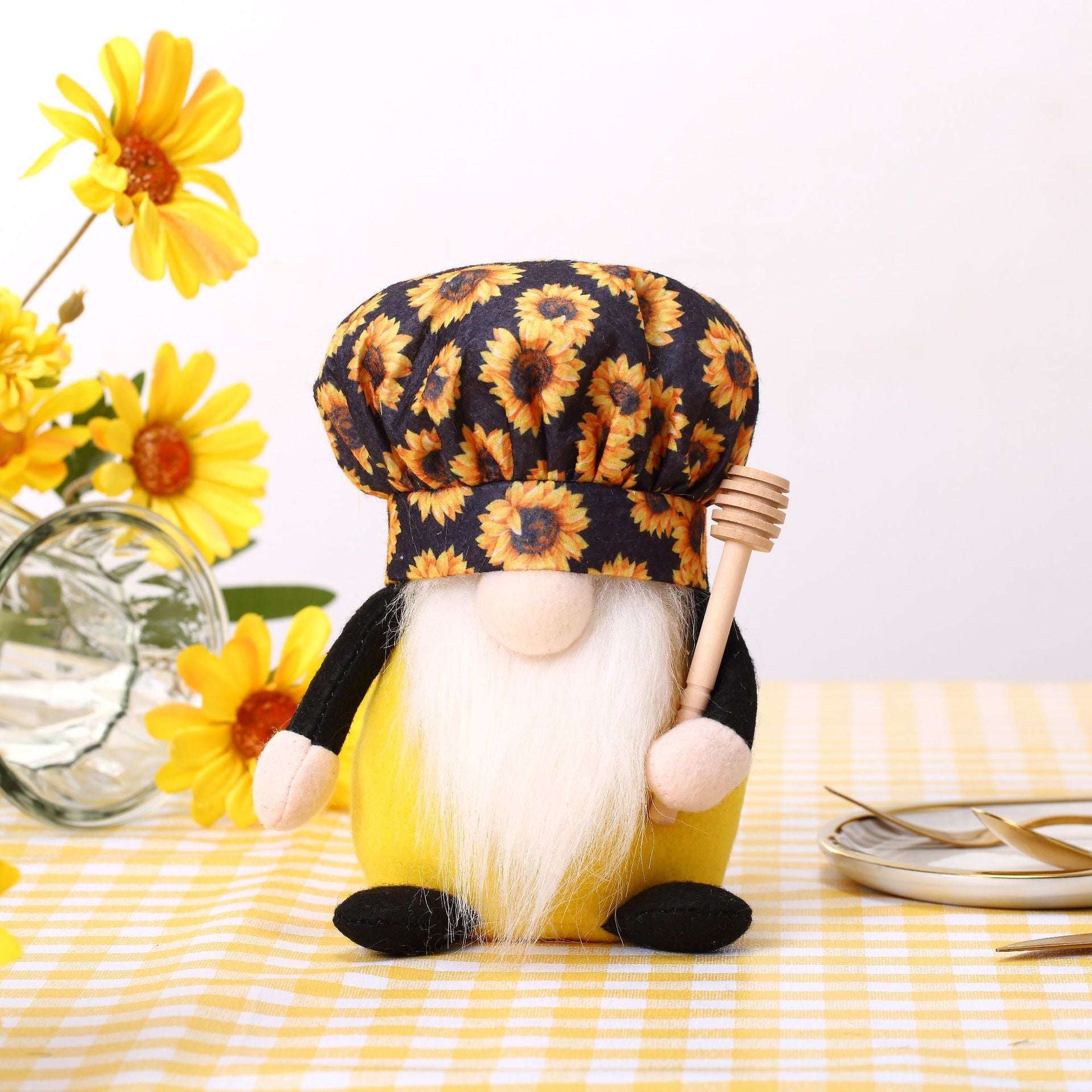 Bee Festival Plush Beard Faceless Old Man Doll
