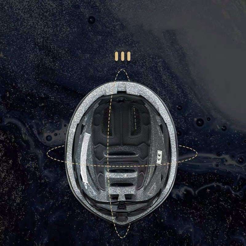 UBS charging warning taillight helmet