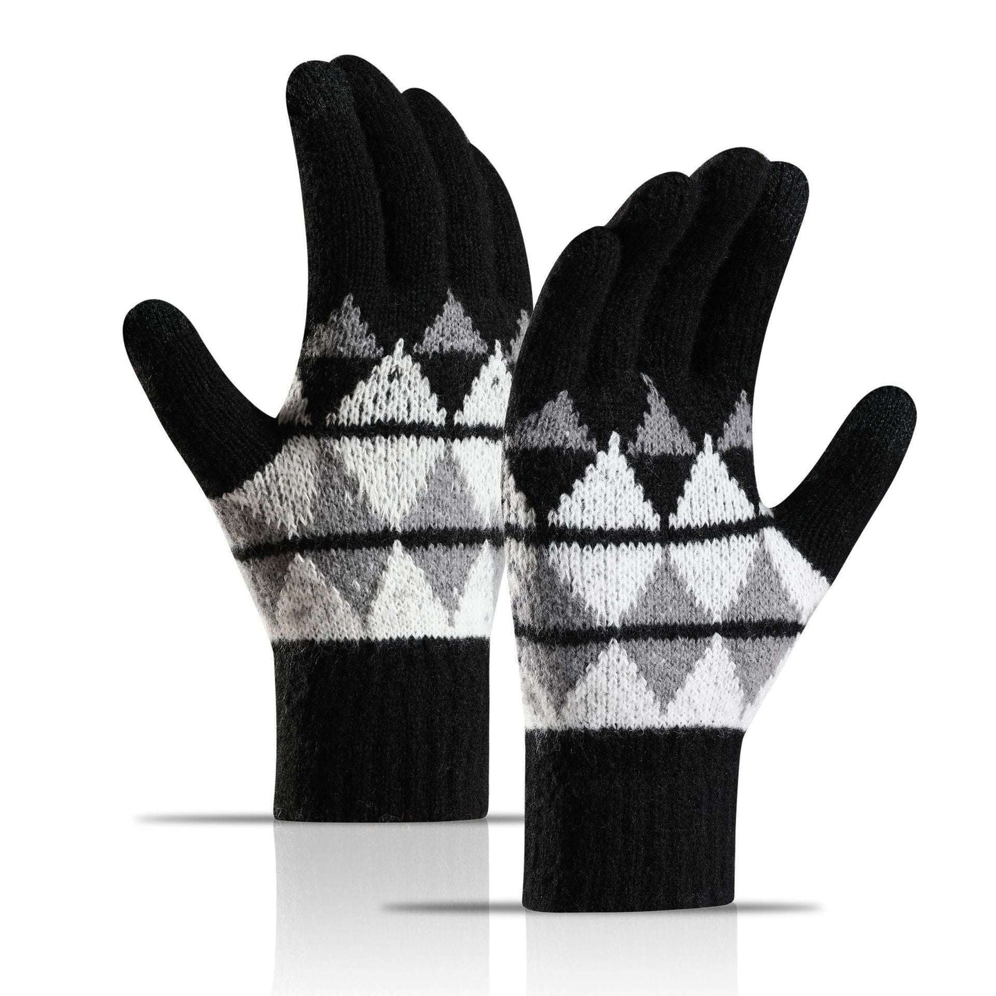 New Knitted Gloves For Men And Women In Autumn And Winter - globaltradeleader