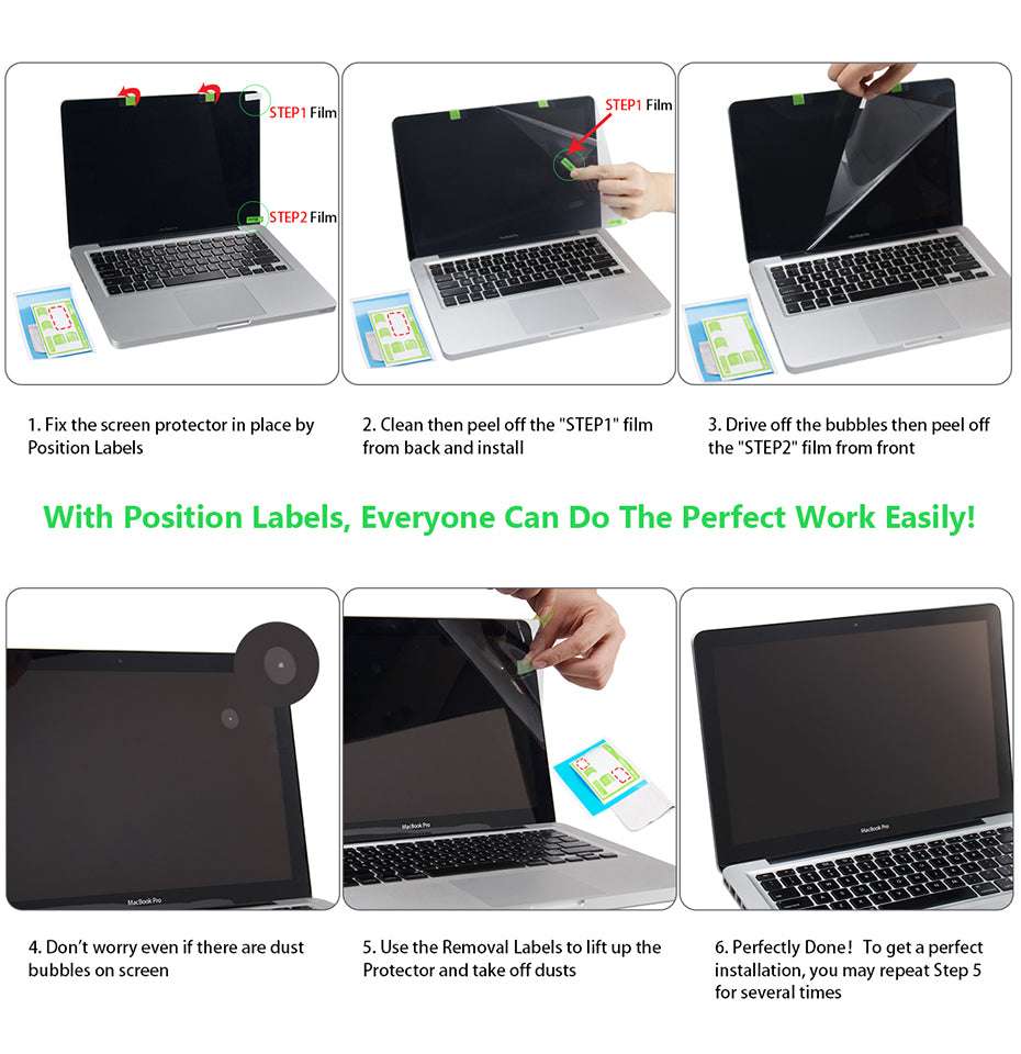 Compatible with Apple, Lansheng Macbook 11/12/13/15 / new 13/15 screen film matte explosion-proof notebook film