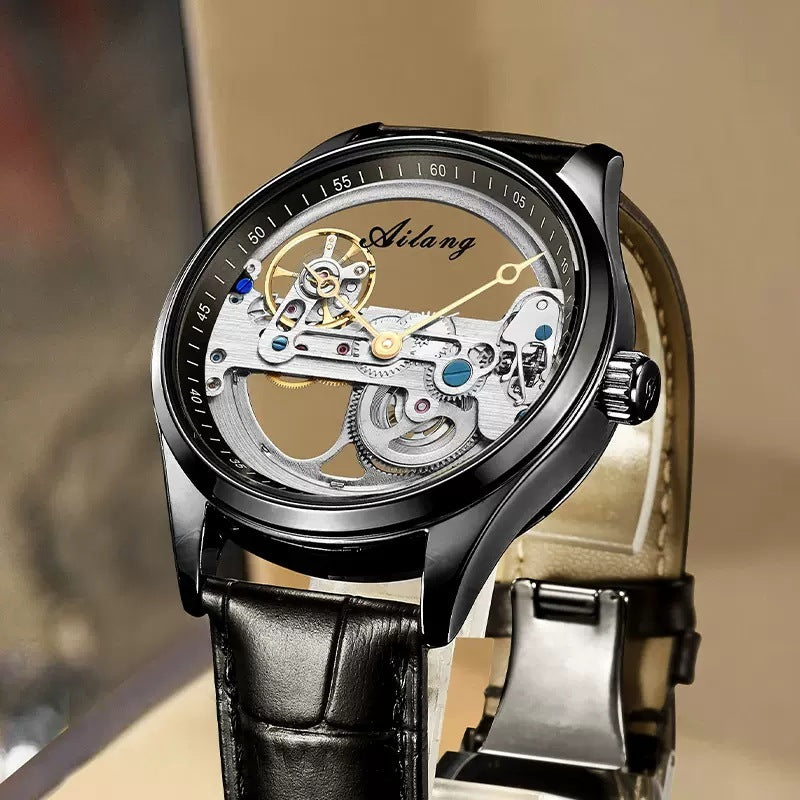 Automatic Hollow Mechanical Watch Generation Hair - globaltradeleader