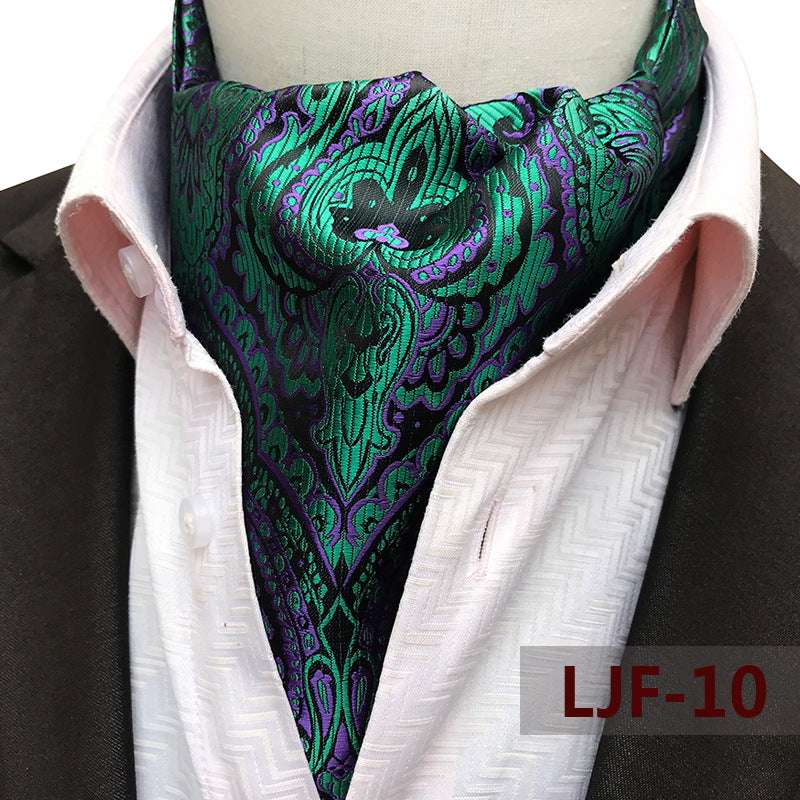 Men's Scarf Jacquard Polyester British - globaltradeleader
