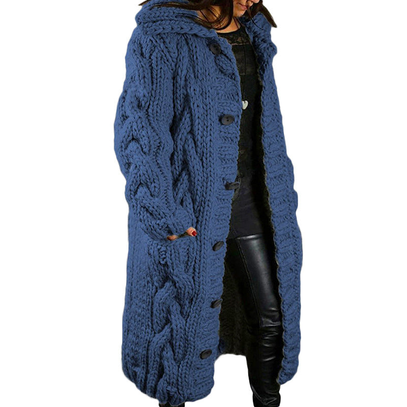 Women's Cardigan Plus Size Sweater Coat - globaltradeleader