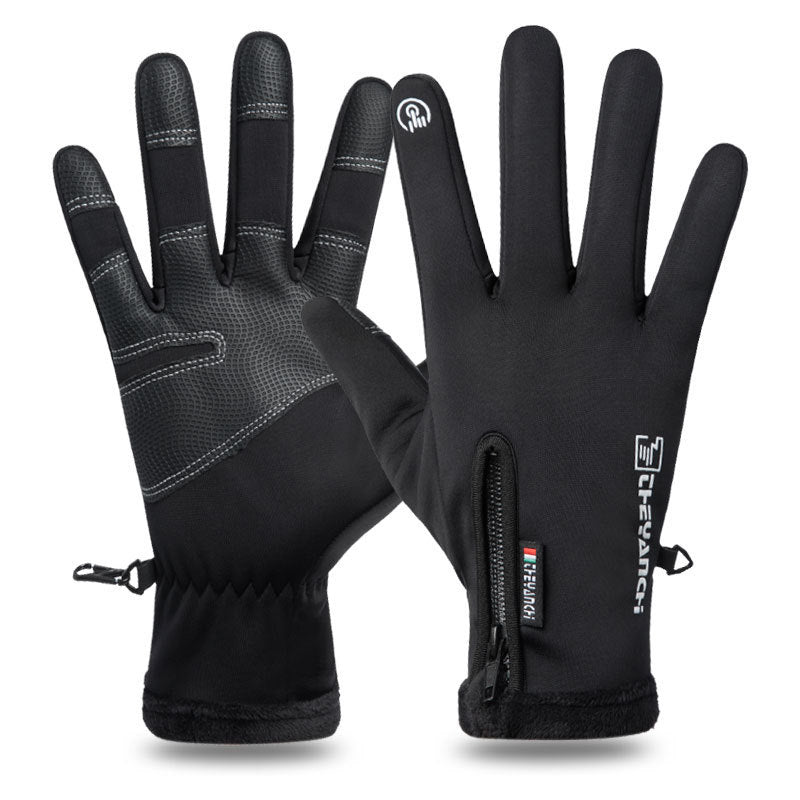 Winter Gloves Touchscreen Non-Slip Unisex Waterproof Windproof Warm Cycling Ski Sports Gloves Women Men - globaltradeleader