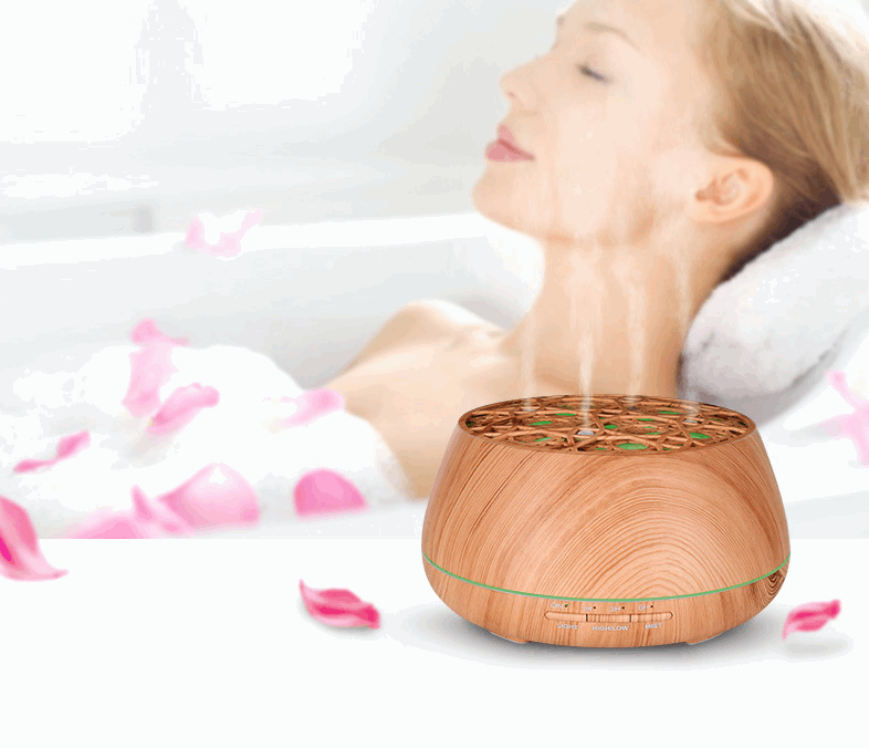 Four-Hole Misting Aroma Diffuser, Three-Dimensional Aromatherapy