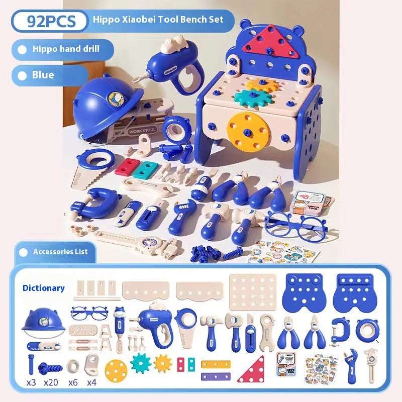 Children's Repair Toolbox Assembly And Disassembly