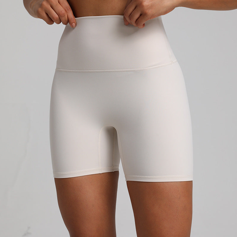 Nude Feel Yoga Quick-drying Breathable Slim Fit Sports Shorts - globaltradeleader