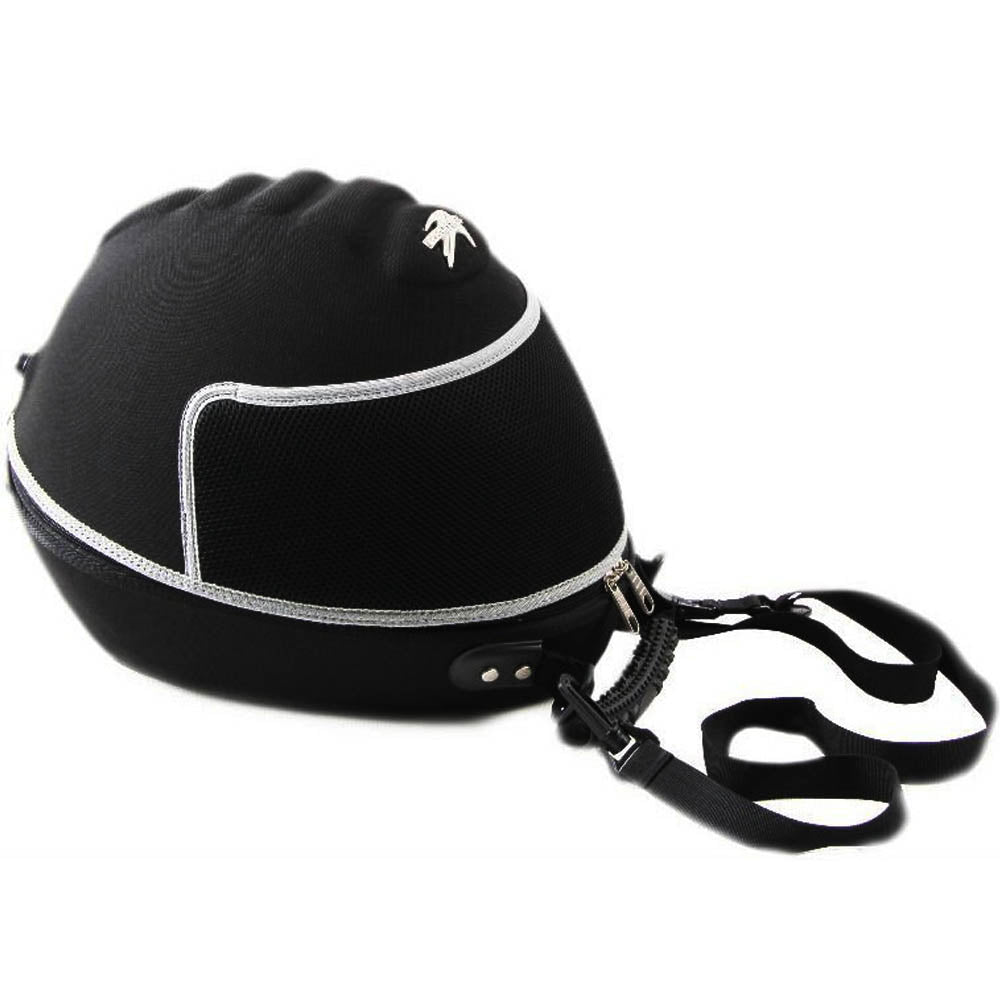 Motorcycle riding helmet bag