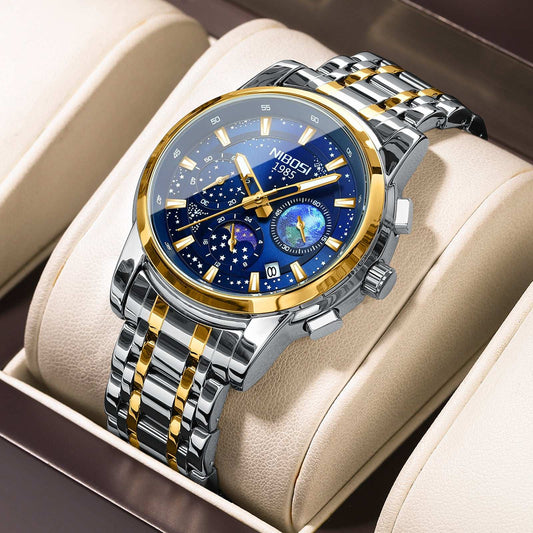 Steel Belt Men's Business Quartz Watch - globaltradeleader