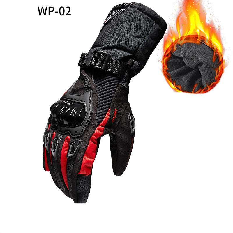 Waterproof Warm Four Seasons Winter Motorcycle Riding Gloves - globaltradeleader