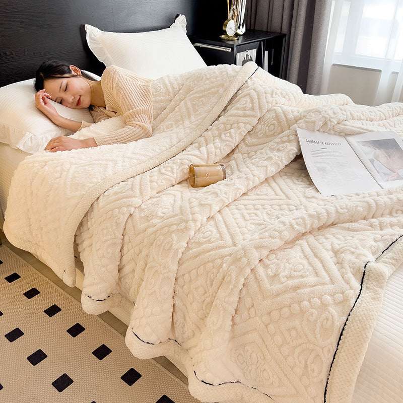 Golden Turtle Velvet Thick Flannel Blanket - globaltradeleader