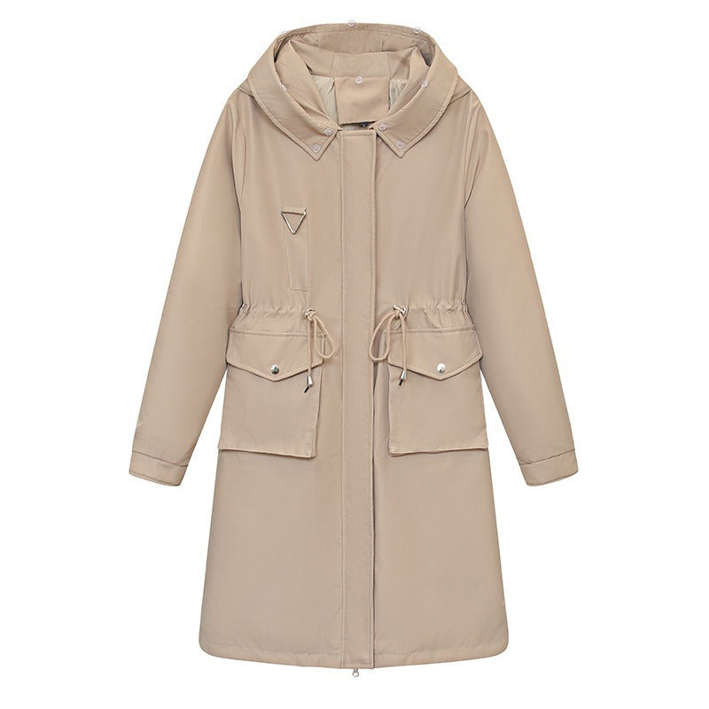 Parka Women's Overknee Long Cotton Coat Jacket Trench Coat - globaltradeleader
