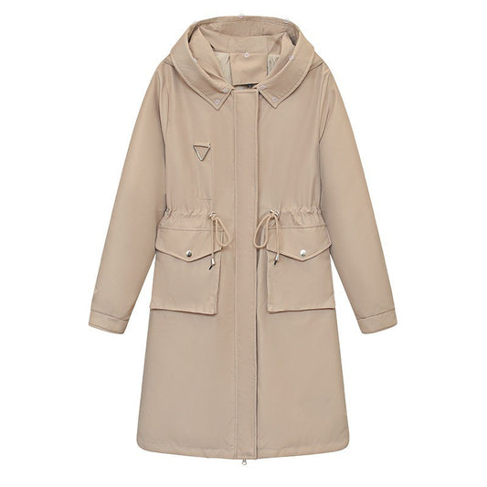 Parka Women's Overknee Long Cotton Coat Jacket Trench Coat - globaltradeleader