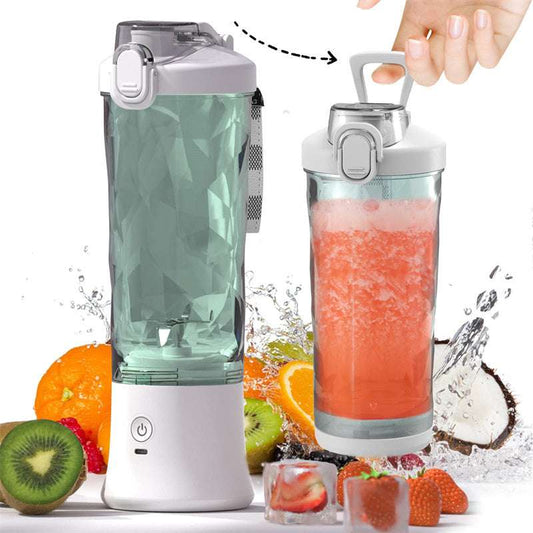 Portable Blender Juicer Personal Size Blender For Shakes And Smoothies With 6 Blade Mini Blender Kitchen Gadgets - globaltradeleader